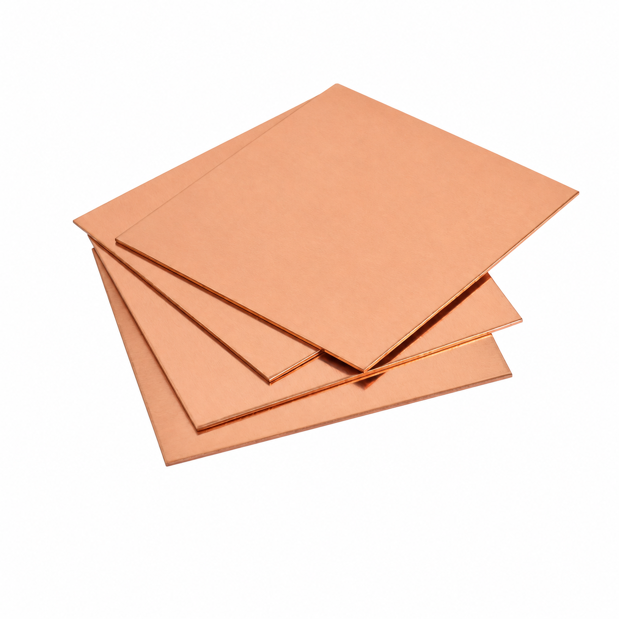 High Purity T2 Copper Square Plate | Oxygen-free Red Copper Flat Sheet for Electrical Heat Conduction 高纯度 T2 铜方板 | 用于电气热传导的无氧红铜平板 - 4
