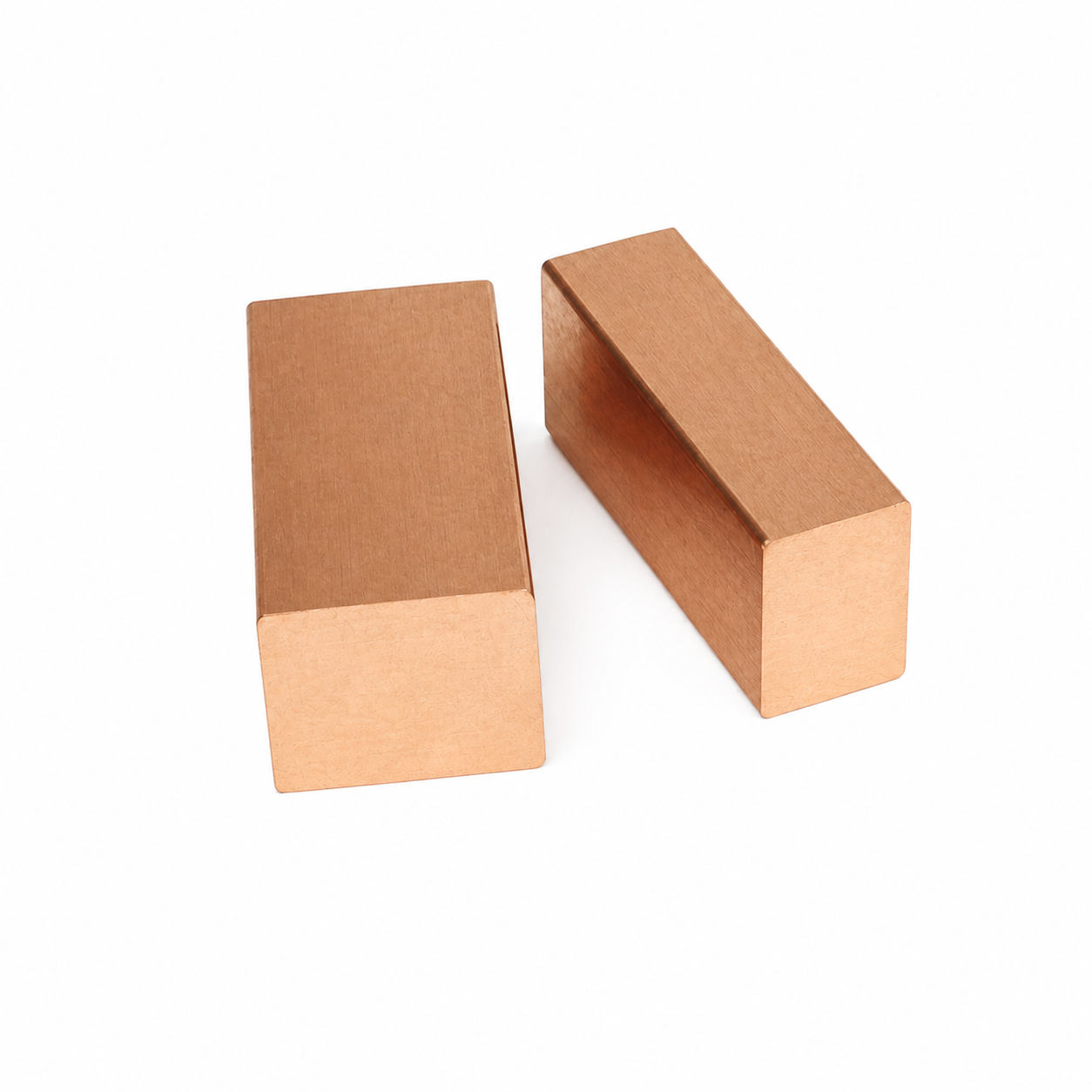 High-purity T2 copper block, electrically conductive and thermally conductive, solid copper piece. 高纯度T2紫铜方块导电导热实心紫铜块 - 2